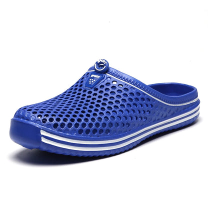 Hollow-Out Beach Clogs – Lightweight Unisex Non-Slip Sandals