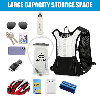 Hydration Running Vest – Lightweight Daypack for Trail & Cycling