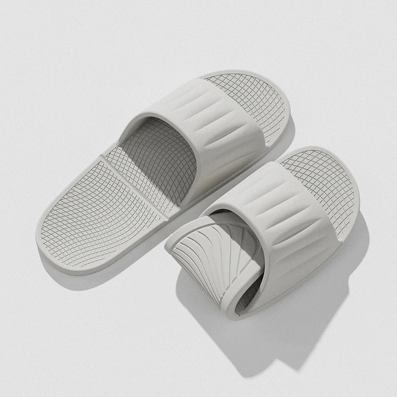 Foldable Travel Slippers for Men & Women – Non-Slip EVA Shower Shoes