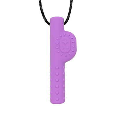 Silicone Chew Necklace – Sensory Teether Pendant for Kids Oral Motor Chewing