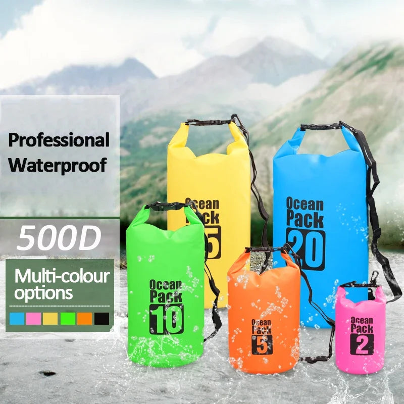 Waterproof Dry Bag PVC Ocean Pack 2L 5L 10L 20L 30L