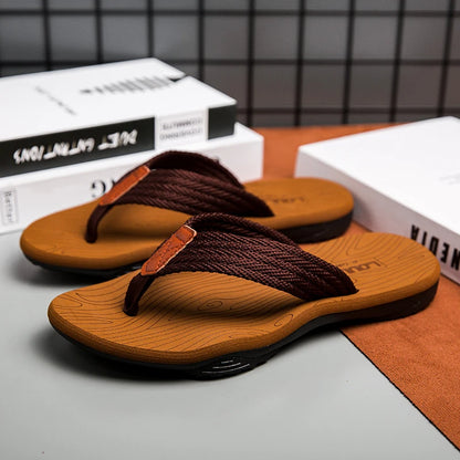 Men's Flip Flops Breathable Casual Slip-On Sandals