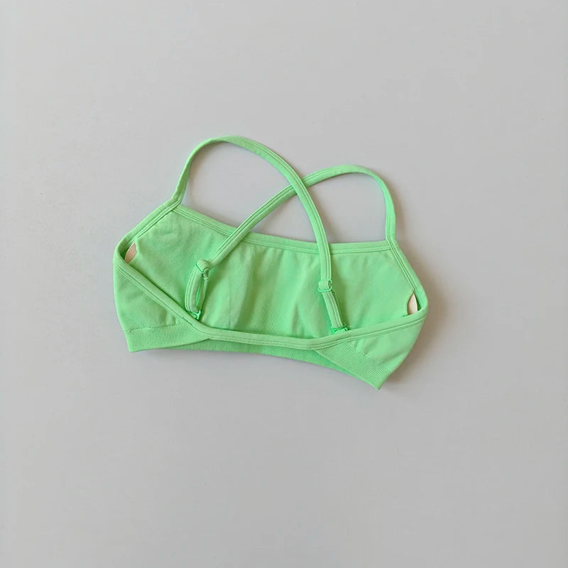 Seamless Sports Bra for Women – Racerback Yoga & Gym Top