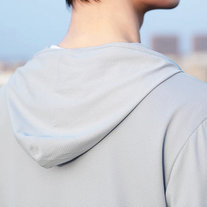 UPF 50+ Sun Protection Hoodie Jacket – Unisex Lightweight Outdoor