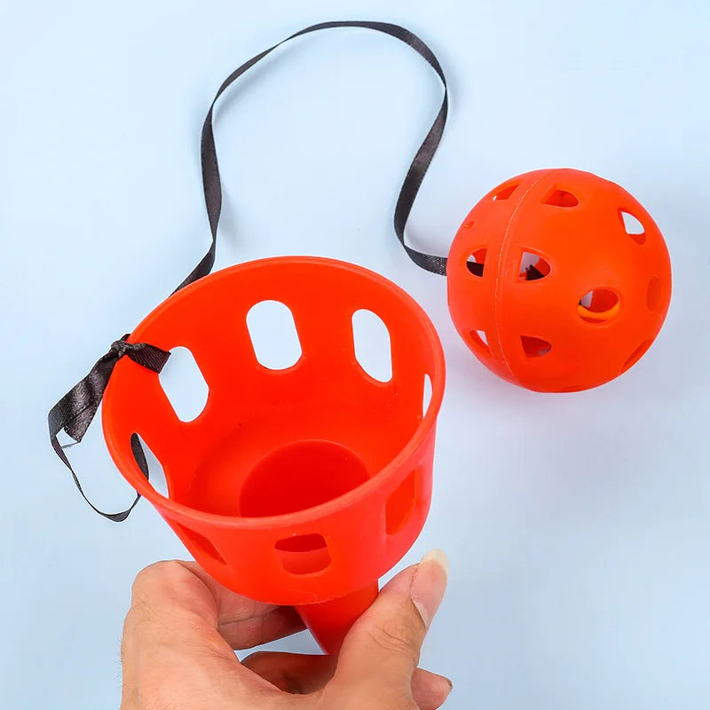 Ball and Cone Catch Game – Kids Outdoor Hand-Eye Coordination Toy