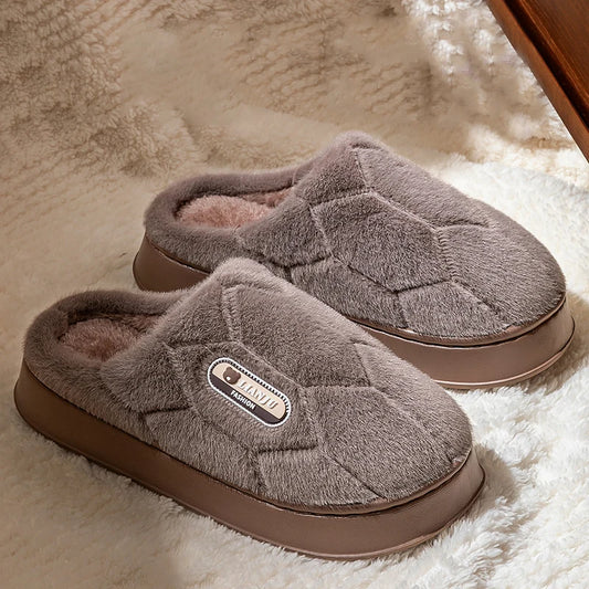 Warm Fuzzy House Slippers for Men & Women