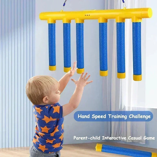 Falling Sticks Reaction Game – Kids Stick Catching Educational Toy