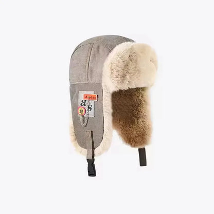 Russian Ushanka Trapper Hat – Warm Winter Earflap Bomber Cap