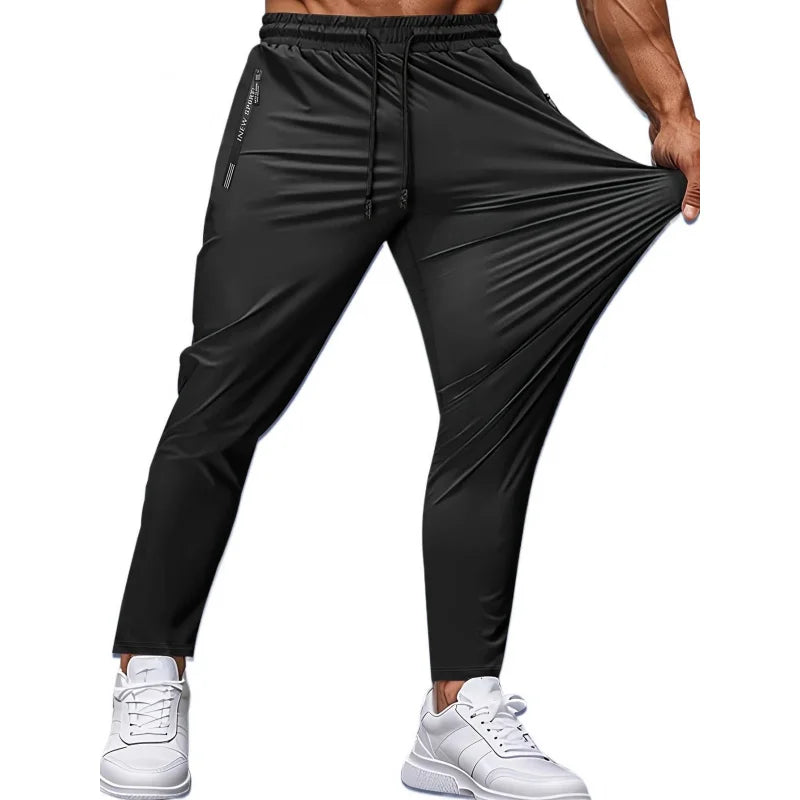 2-Pack Men's Quick-Dry Jogger Pants – Stretch Sweatpants