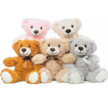 Teddy Bear Stuffed Animals Set of 5 – Soft Plush Toys 13.8in