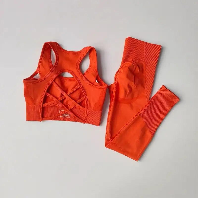 Women's 2-Piece Sports Bra & Leggings Yoga Set