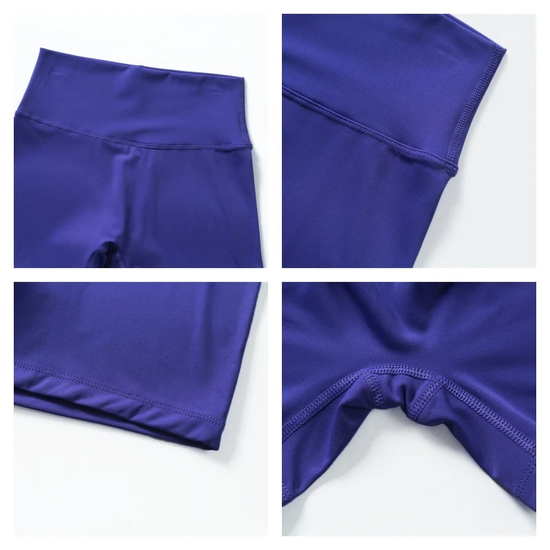High-Waist Biker Shorts for Women – Butt-Lifting Slim Fit