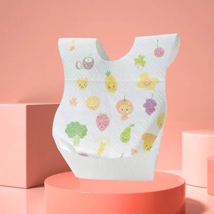 Disposable Baby Bibs – Waterproof No-Wash Mealtime Bibs