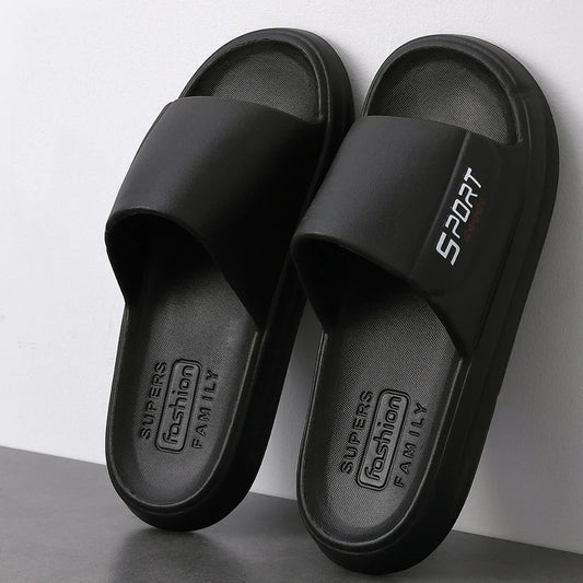 EVA Slide Sandals for Men & Women – Soft Sole Indoor & Beach Slippers