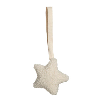 Baby Pacifier Clip – Sherpa Star & Moon Soother Holder