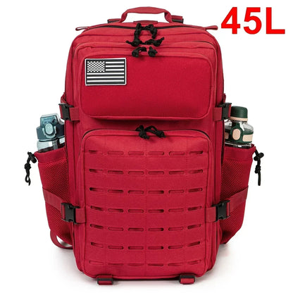 Tactical MOLLE Backpack – 25L & 45L Hiking Rucksack