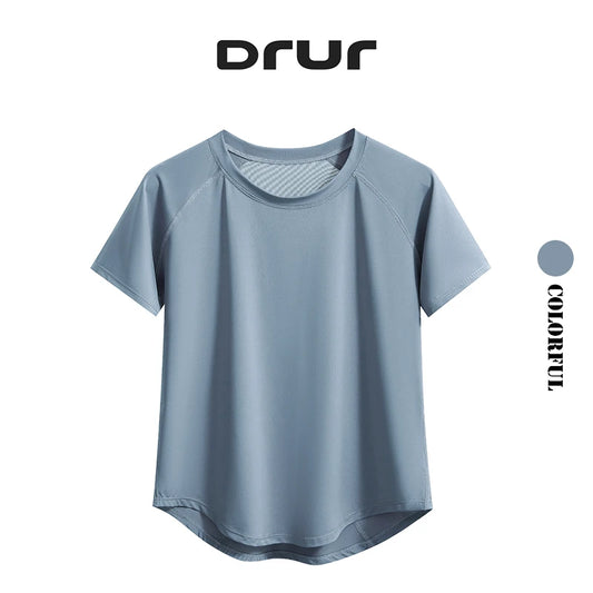 Women's Quick-Dry Short Sleeve Workout T-Shirt