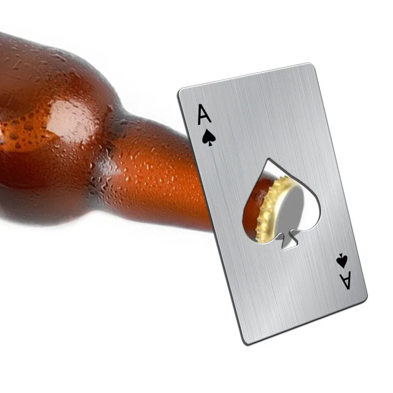 Credit Card Bottle Opener – Poker Playing Card Design