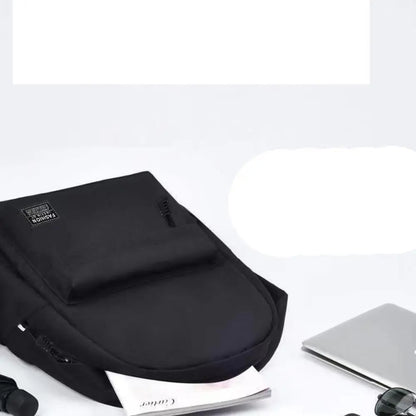 Minimalist Canvas Backpack for Men – Laptop School Travel Bag