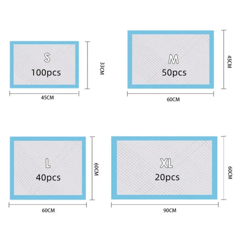 Dog Training Pee Pads – Super Absorbent Disposable Pet Pads