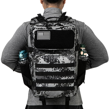 45L Tactical Backpack – MOLLE Military Rucksack for Hiking & Outdoor