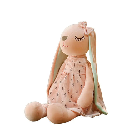 Cute Bunny Plush Doll – 35cm Soft Stuffed Rabbit Toy