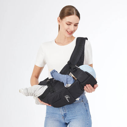4-in-1 Ergonomic Baby Carrier – Infant Backpack Sling with Padded Support