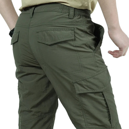 Men's Military Tactical Cargo Pants – Waterproof Multi-Pocket Outdoor Trousers