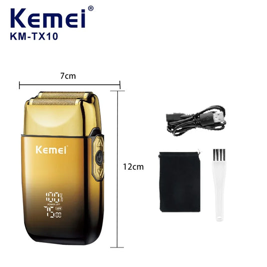 Kemei KM-TX10 Electric Foil Shaver Rechargeable Men's Razor