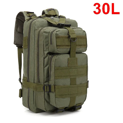 Tactical Backpack 30L/50L MOLLE Military Assault Pack Hiking Outdoor Bag