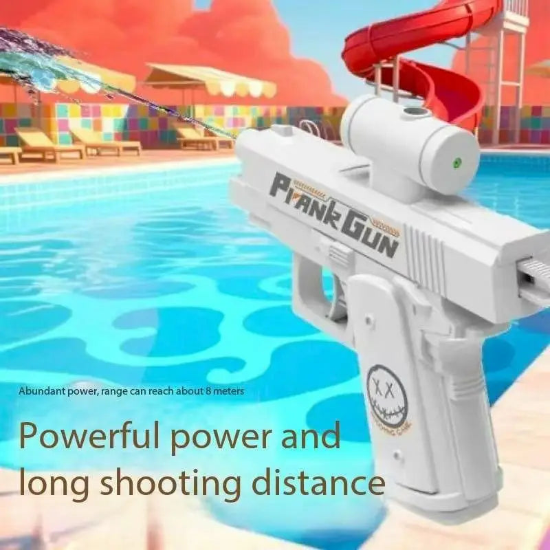 Water Squirt Gun Toy – 2-Way Press Spray Prank Pistol