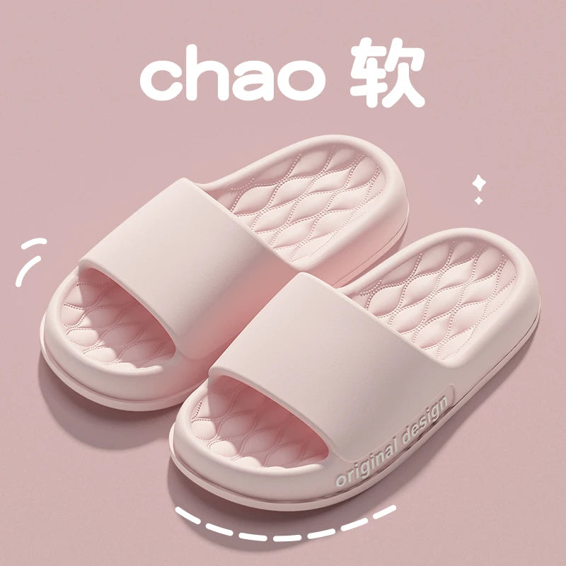 Cloud Slide Sandals for Men – Soft Non-Slip Indoor Outdoor Slippers