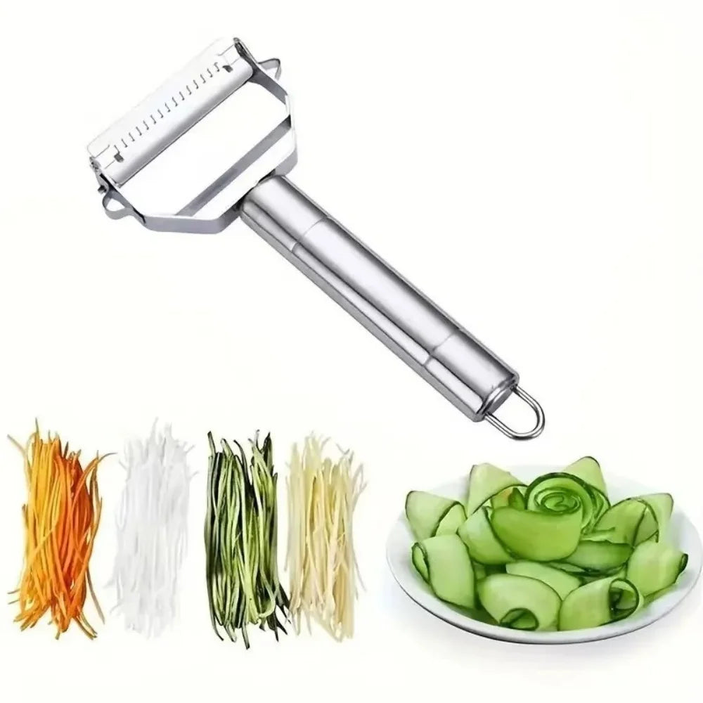 Stainless Steel Double-Head Vegetable & Fruit Peeler