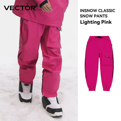 Ski Jacket & Pants Set – Waterproof Windproof Winter Snow Suit