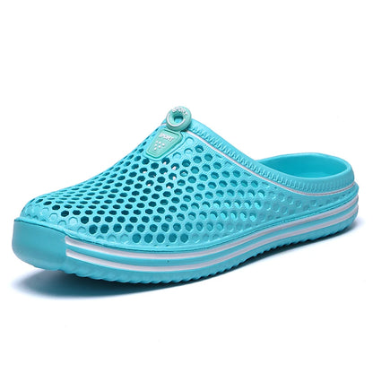 Hollow-Out Beach Clogs – Lightweight Unisex Non-Slip Sandals