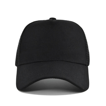 5-Panel Mesh Trucker Cap – Breathable Baseball Hat for Men & Women