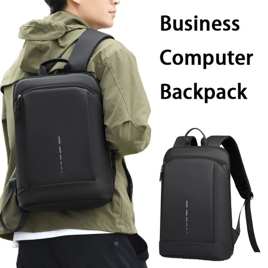 Lightweight Waterproof Laptop Backpack 15" – Slim & Stylish for Men