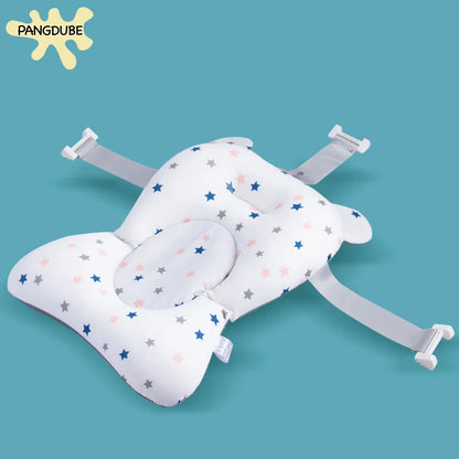 Baby Bath Seat Cushion – Non-Slip Newborn Bathtub Support Pad (0-12 Months)