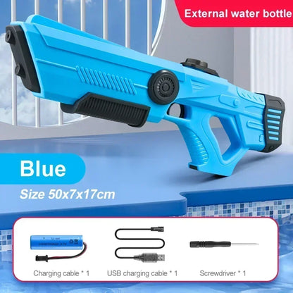 Electric Water Gun Toy for Kids – Large Capacity Automatic Soaker