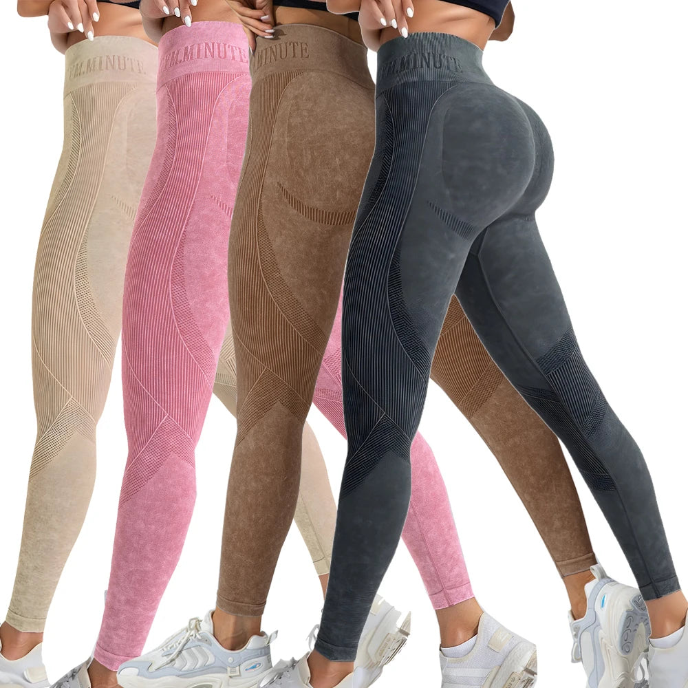 2-Pack High Waist Butt Lifting Yoga Leggings – Side Cutout Lace-Up