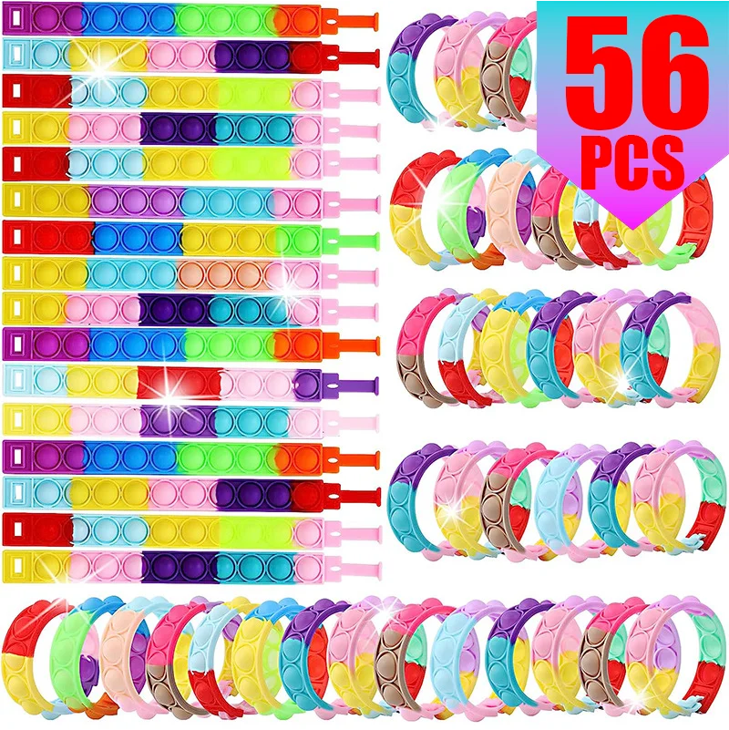 Pop Bubble Fidget Bracelet Bulk Pack – Sensory Stress Relief Toy