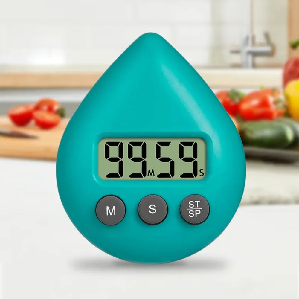 Waterproof Digital Timer Clock – Magnetic Teardrop Countdown