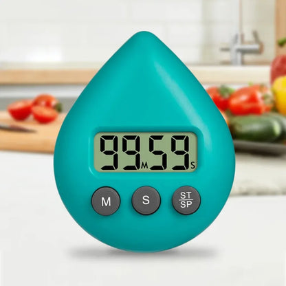 Waterproof Digital Timer Clock – Magnetic Teardrop Countdown