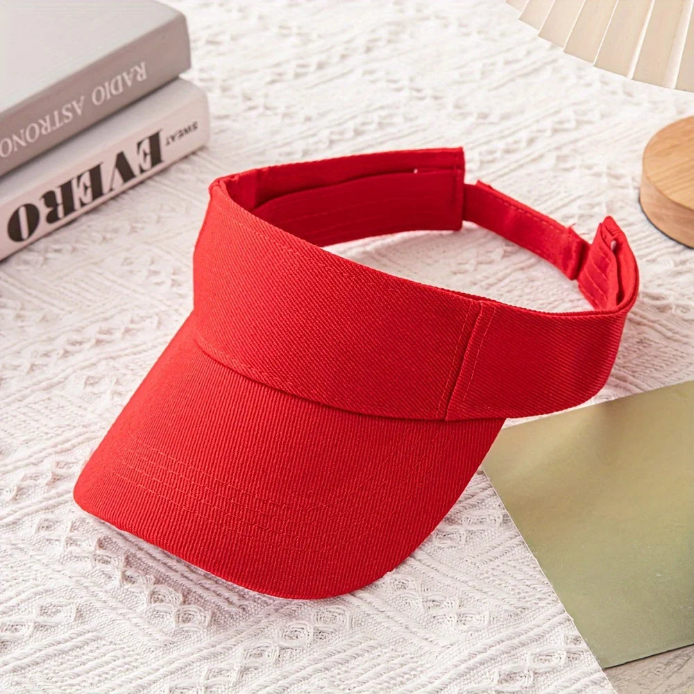 Adjustable Sun Visor Cap – Breathable Outdoor Sports Hat