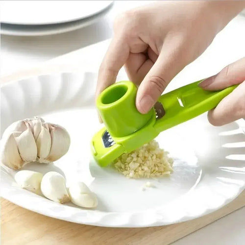 Mini Garlic Grater & Press – Manual Kitchen Garlic Tool