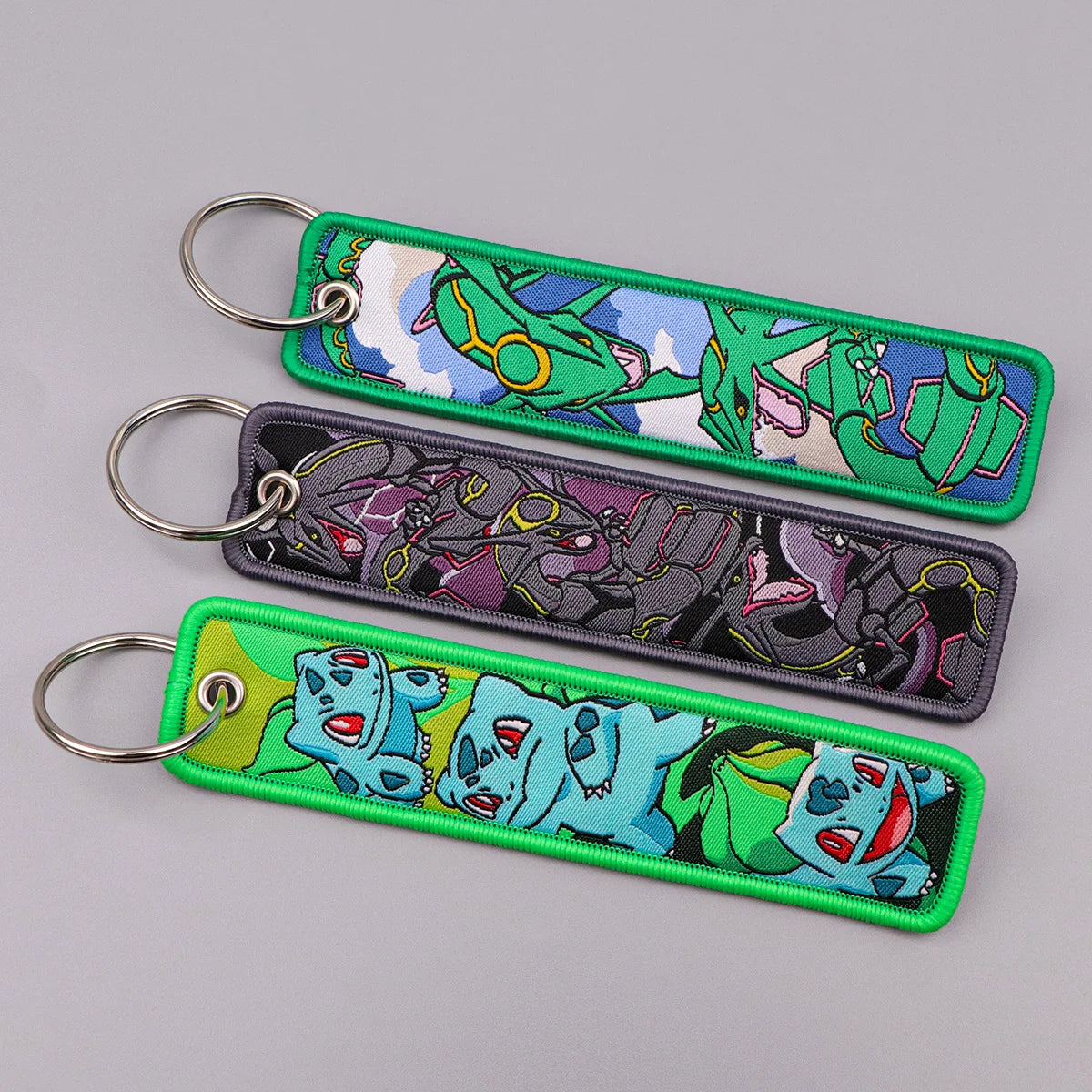 Anime Elf Monster Embroidery Keychain – Bag & Backpack Charm
