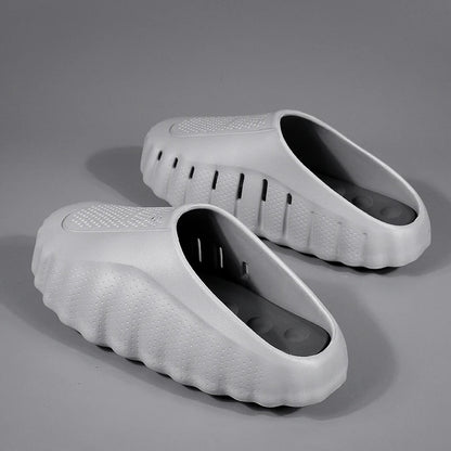 Men's Thick Sole EVA Slide Slippers – Non-Slip Outdoor Sandals