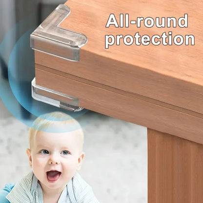 Baby Safety Corner Protectors – Silicone Furniture Edge Guards