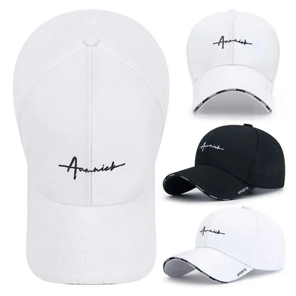Women's Letter Embroidery Baseball Cap – Korean Fashion Style