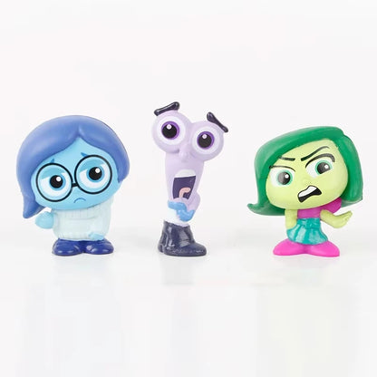 Inside Out 2 Mini Action Figure Set of 9